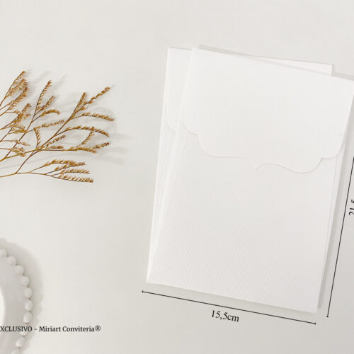 Envelope Texturizado Linea 180g | Romântico