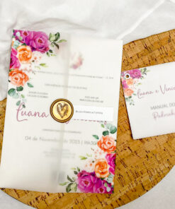 Alternative view of CONVITE LUVA VEGETAL ESTAMPADO
