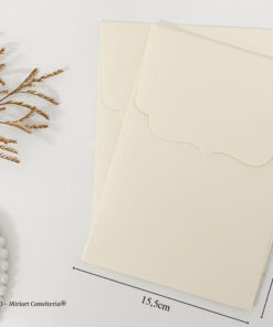 Envelope Marfim/Creme 180g | Romântico