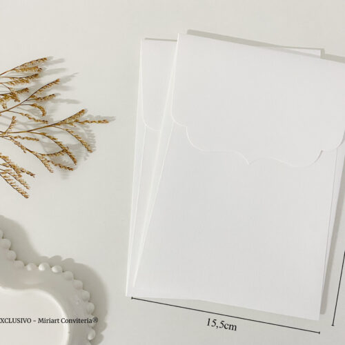 Kit Envelope Telado 240g | Romântico