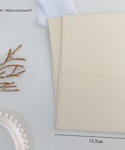 Kit Envelope Marfim/Creme 180g | Aba Reta