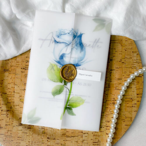 CONVITE LUVA VEGETAL ESTAMPADO