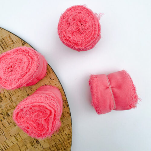 FITA ARTESANAL - ROSA CHICLET