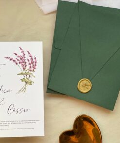 Alternative view of CONVITE CARTA DE BICO - VERTICAL