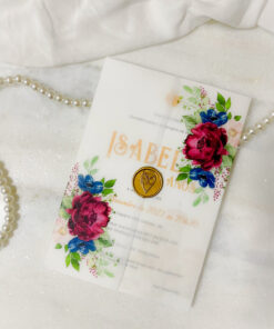 CONVITE LUVA VEGETAL ESTAMPADO