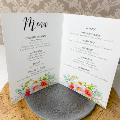 Menu Livro