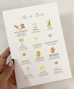 MENU DE DRINK